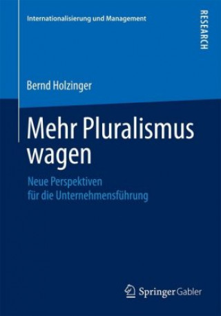 Livre Mehr Pluralismus Wagen Bernd Holzinger