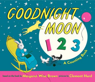 Książka Goodnight Moon 123 Padded Board Book Margaret Wise Brown