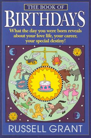 Kniha Book of Birthdays Russell Grant