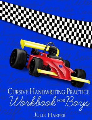 Książka Cursive Handwriting Practice Workbook for Boys Julie Harper