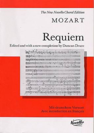 Materiale tipărite Requiem K.626 Wolfgang Amadeus Mozart