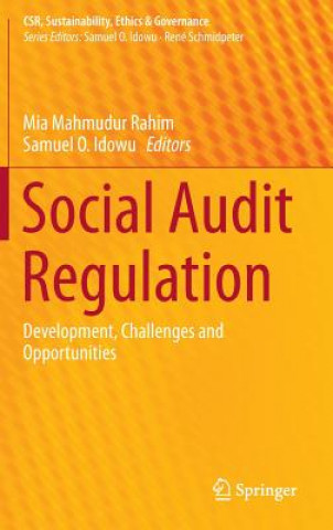 Könyv Social Audit Regulation Mia Mahmudur Rahim