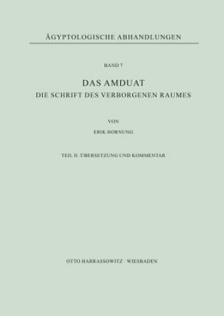 Kniha Das Amduat Erik Hornung