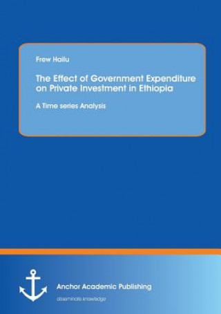 Kniha Effect of Government Expenditure on Private Investment in Ethiopia Frew Hailu