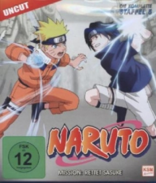 Videoclip Naruto - Mission: Rettet Sasuke, 1 Blu-ray. Staffel.5 Hayato Date