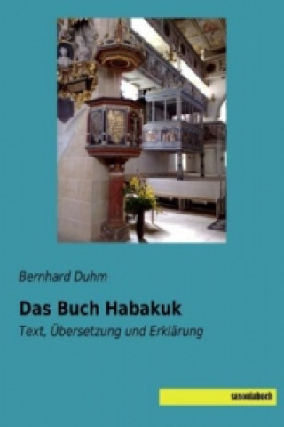 Książka Das Buch Habakuk Bernhard Duhm