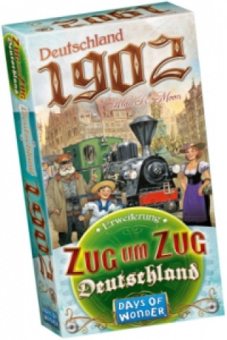 Játék Zug um Zug, Deutschland 1902 (Spiel-Zubehör) Days of Wonder