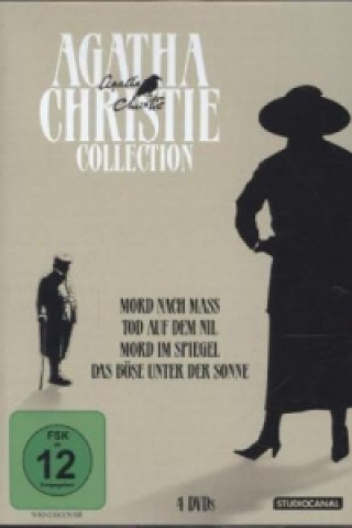 Видео Agatha Christie Collection, 4 DVDs John Guillermin