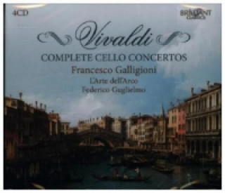 Hanganyagok Complete Cello Concertos, 4 Audio-CDs Francesco/L'Arte Dell'Arco/Guglielmo Galligioni