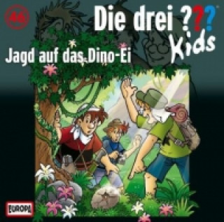 Audio Die drei ???-Kids: Jagd auf das Dino-Ei, Audio-CD 