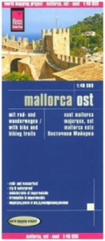 Printed items Reise Know-How Mallorca Ost (1:40.000). East Mallorca. Majorque, est. Mallorca este Reise Know-How Verlag