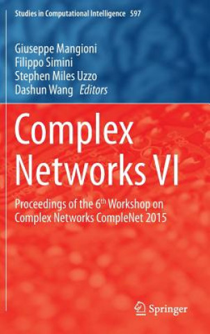 Kniha Complex Networks VI Giuseppe Mangioni