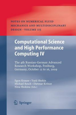Книга Computational Science and High Performance Computing IV Egon Krause