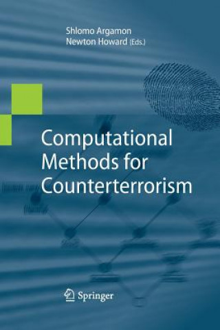 Książka Computational Methods for Counterterrorism Shlomo Argamon