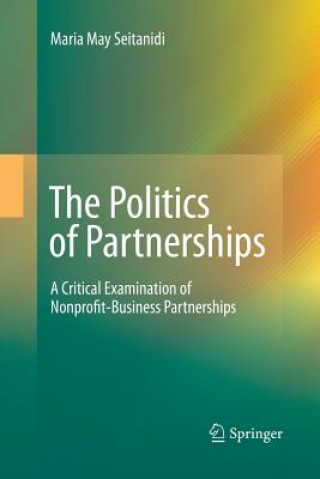 Kniha Politics of Partnerships Maria May Seitanidi