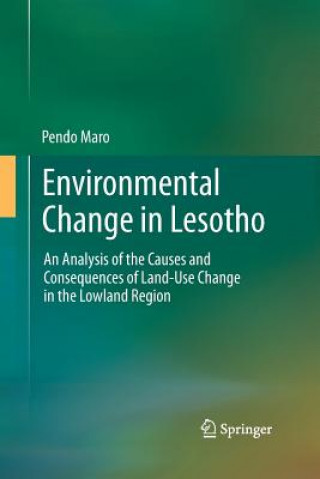 Książka Environmental Change in Lesotho Pendo Maro