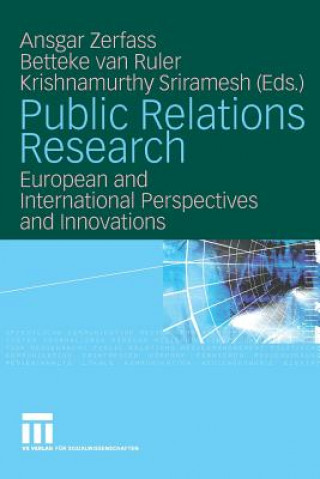 Kniha Public Relations Research A. A. van Ruler