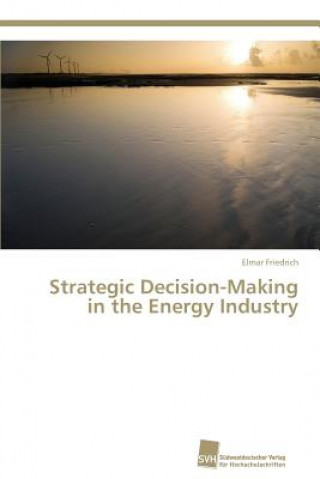 Livre Strategic Decision-Making in the Energy Industry Friedrich Elmar