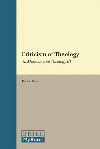 Book Criticism of Theology Roland Boer