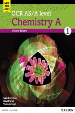 Könyv OCR AS/A level Chemistry A Student Book 1 + ActiveBook Victoria Stutt