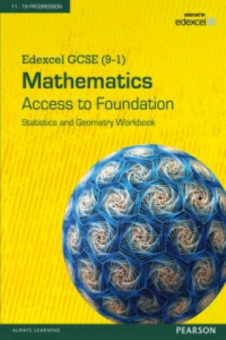 Książka Edexcel GCSE (9-1) Mathematics - Access to Foundation Workbook: Statistics & Geometry pack of 8 