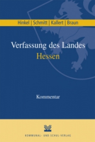 Книга Verfassung des Landes Hessen, Kommentar Karl R. Hinkel