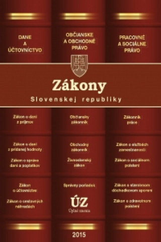 Книга Zákony SR 2015 