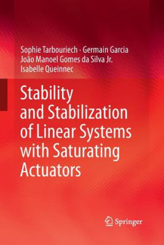 Kniha Stability and Stabilization of Linear Systems with Saturating Actuators Sophie Tarbouriech