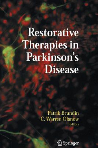 Książka Restorative Therapies in Parkinson's Disease Patrik Brundin