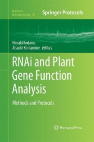 Kniha RNAi and Plant Gene Function Analysis Hiroaki Kodama