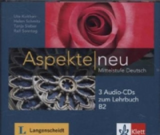 Audio Aspekte neu Lehrbuch B2, 3 Audio-CDs Ute Koithan