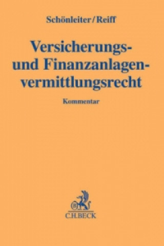 Buch Versicherungs- und Finanzanlagenvermittlungsrecht Ulrich Schönleiter