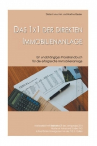 Book Das 1x1 der direkten Immobilienanlage Stefan Kumschick