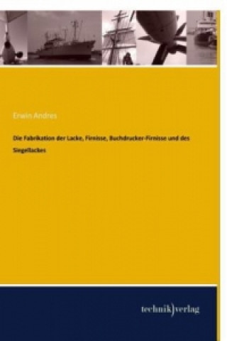 Kniha Die Fabrikation der Lacke, Firnisse, Buchdrucker-Firnisse und des Siegellackes Erwin Andres