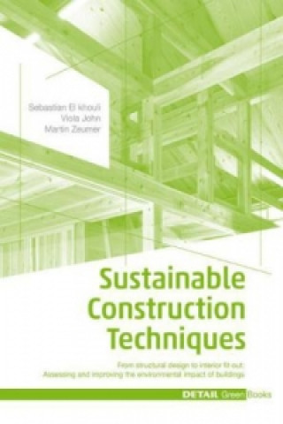 Könyv Sustainable Construction Techniques Sebastian El Khouli
