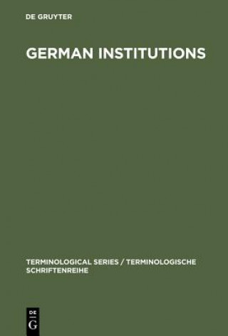 Книга German Institutions The Language Services Division Of The Foreign Office Of The Federal Republic Of Germany