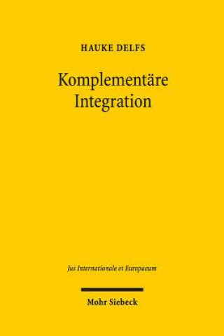 Książka Komplementare Integration Hauke Delfs