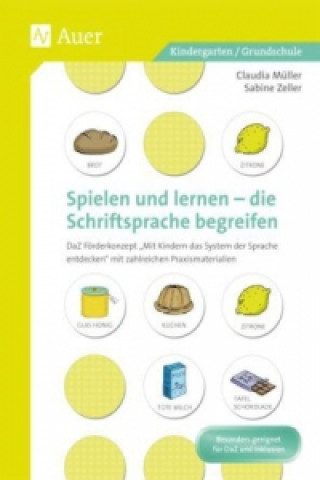 Carte Spielen und Lernen - die Schriftsprache begreifen, m. 1 CD-ROM Claudia Müller