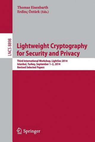 Kniha Lightweight Cryptography for Security and Privacy Thomas Eisenbarth