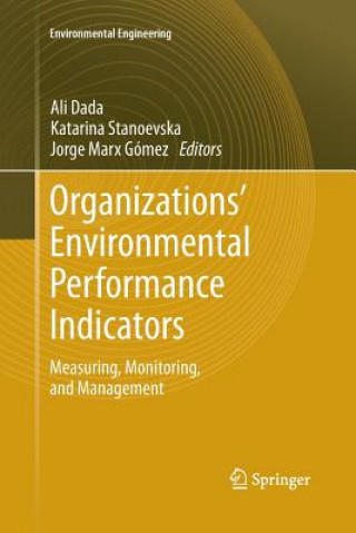 Kniha Organizations' Environmental Performance Indicators Ali Dada