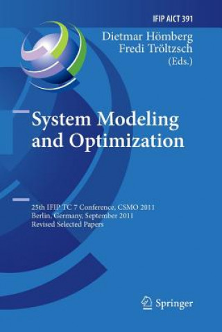 Książka System Modeling and Optimization Dietmar Hömberg