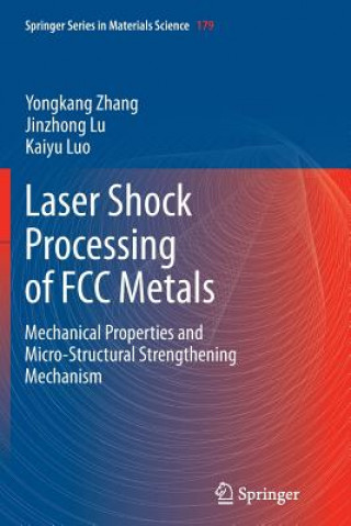 Kniha Laser Shock Processing of FCC Metals Yongkang Zhang