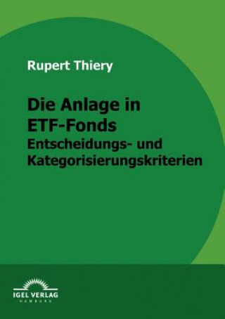 Kniha Anlage in ETF-Fonds Rupert Thiery