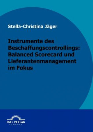 Carte Instrumente des Beschaffungscontrollings Stella-Christina Jager