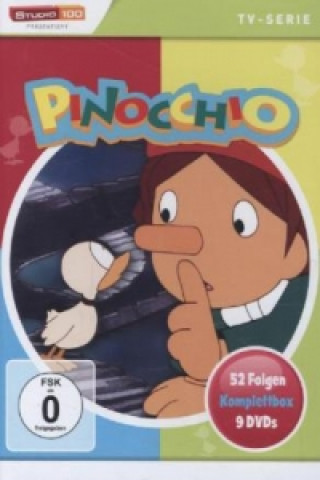 Wideo Pinocchio Komplettbox (TV-Serie), 9 DVDs Shigeo Koshi