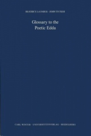 Książka Glossary to the Poetic Edda Beatrice La Farge