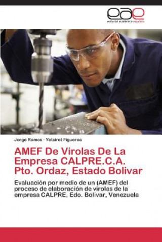 Kniha AMEF De Virolas De La Empresa CALPRE.C.A. Pto. Ordaz, Estado Bolivar Ramos Jorge