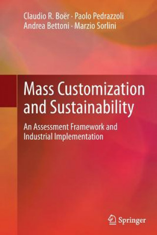 Könyv Mass Customization and Sustainability Claudio R. Boer