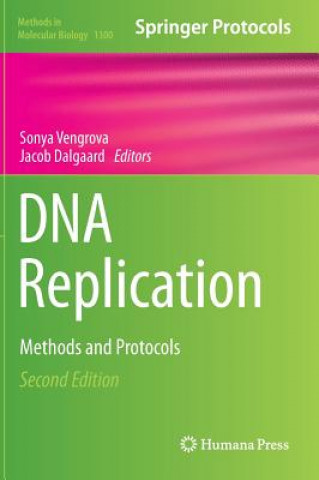 Kniha DNA Replication Sonya Vengrova