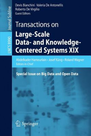 Książka Transactions on Large-Scale Data- and Knowledge-Centered Systems XIX Abdelkader Hameurlain